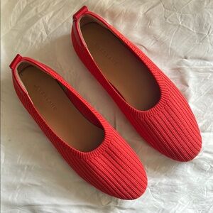 Everlane The Day Glove Red Flats